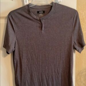 Alfani Gray Henley Shirt